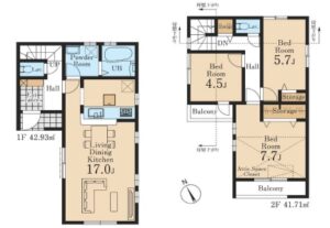 東久留米市前沢５丁目 新築戸建・LDK17帖♪