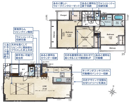 (間取図) (間取図)