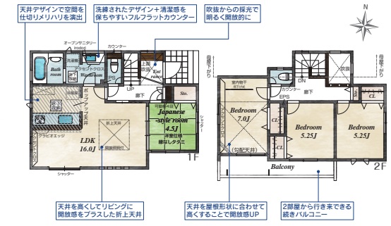 (間取図) (間取図)