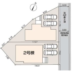 東久留米市八幡町3丁目 新築戸建・WIC×2♪ 東久留米市八幡町3丁目 新築戸建・WIC×2♪
