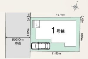 清瀬市竹丘２丁目 新築戸建・全居室南向き♪