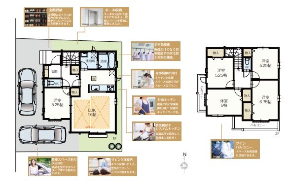 (間取図) (間取図)