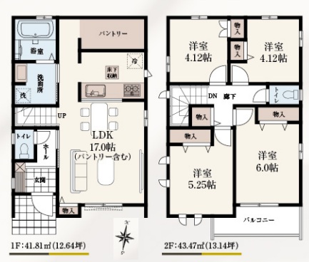 (間取図) (間取図)
